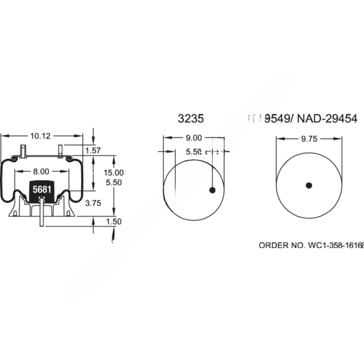 FI  W01 358 9366 AIR SPRING