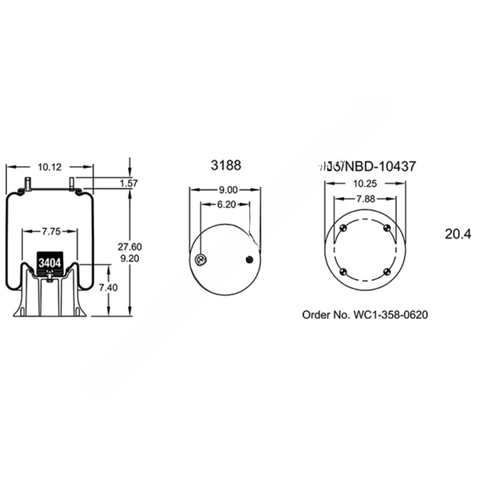FI  W01 358 9367 AIR SPRING