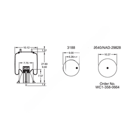 FI  W01 358 9370 AIR SPRING