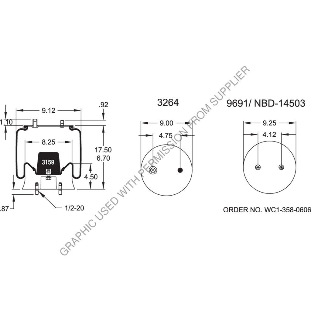 FI  W01 358 9415 AIR SPRING