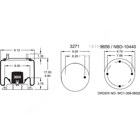 FI  W01 358 9439 AIR SPRING