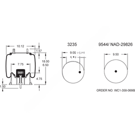 FI  W01 358 9484 AIR SPRING