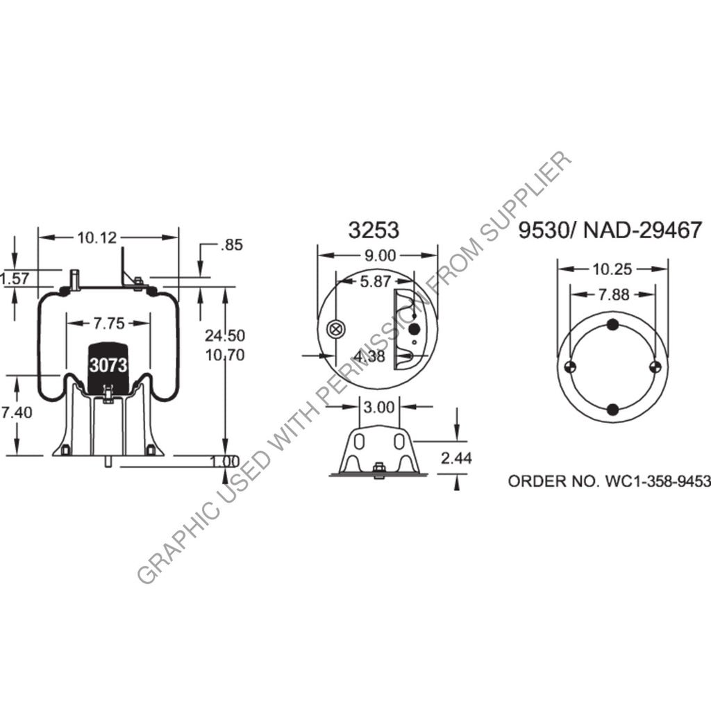 FI  W01 358 9504 AIR SPRING