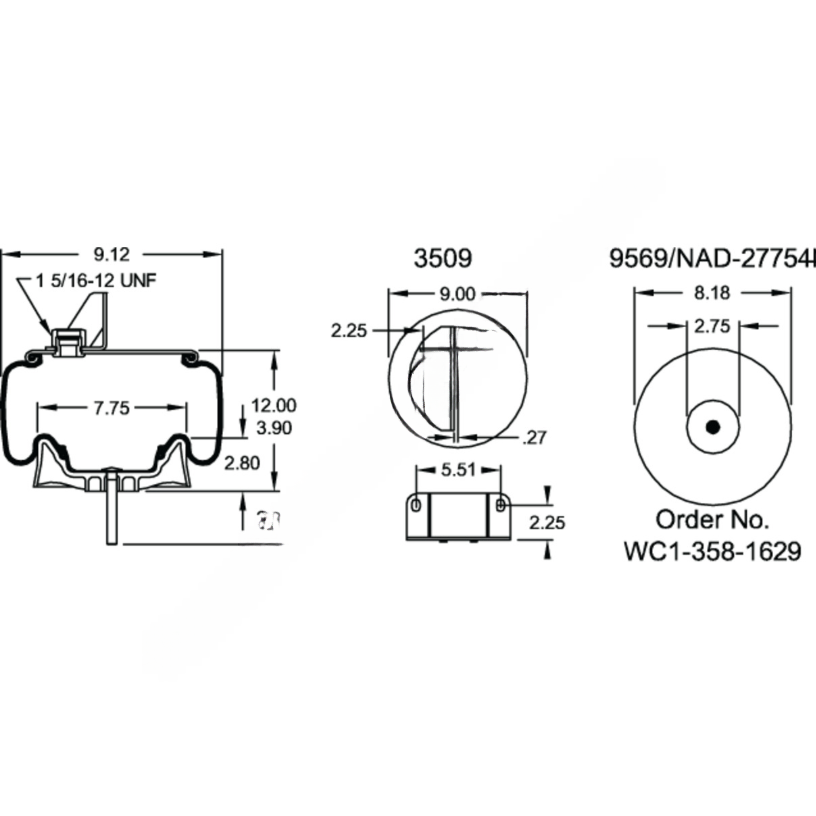 FI  W01 358 9541 AIR SPRING