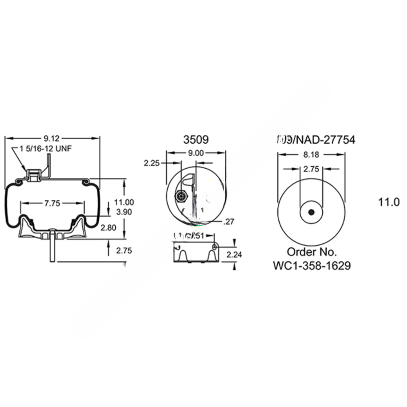 FI  W01 358 9547 AIR SPRING