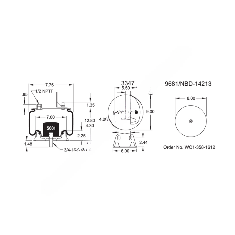 FI  W01 358 9586 AIR SPRING
