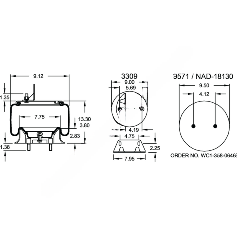 FI  W01 358 9616 AIR SPRING