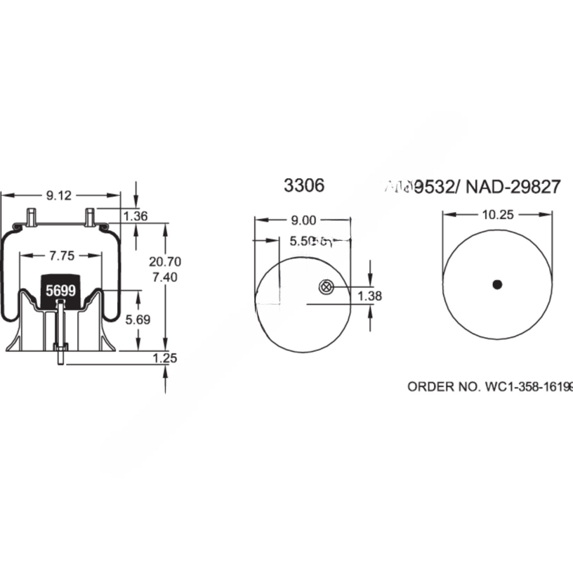 FI  W01 358 9626 AIR SPRING