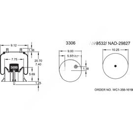FI  W01 358 9626 AIR SPRING
