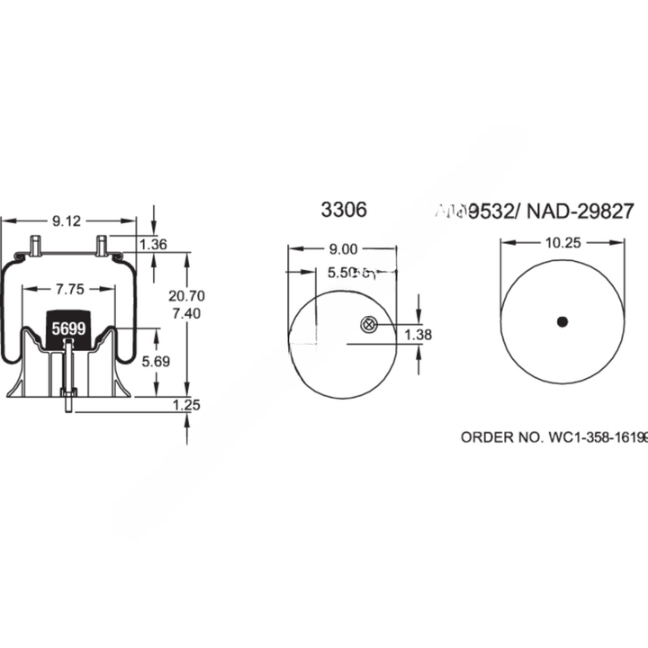 FI  W01 358 9626 AIR SPRING
