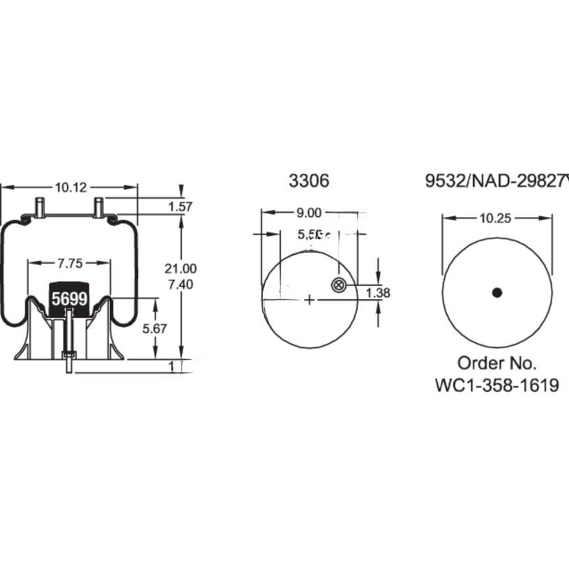 FI  W01 358 9644 AIR SPRING