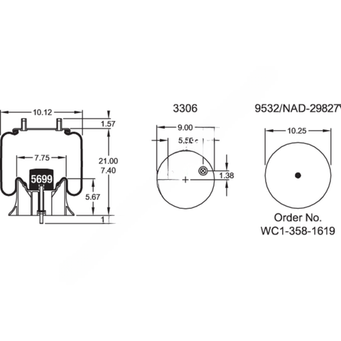 FI  W01 358 9644 AIR SPRING