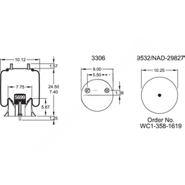 FI  W01 358 9646 AIR SPRING