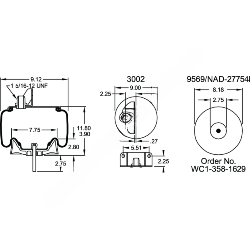 FI  W01 358 9675 AIR SPRING