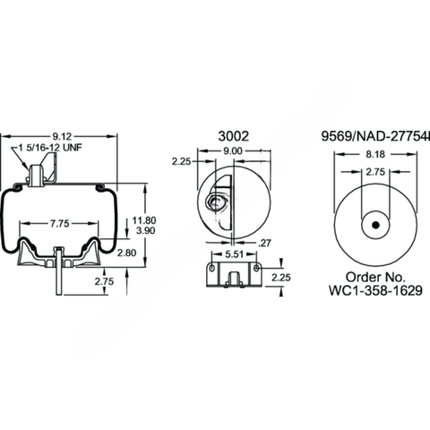 FI  W01 358 9675 AIR SPRING