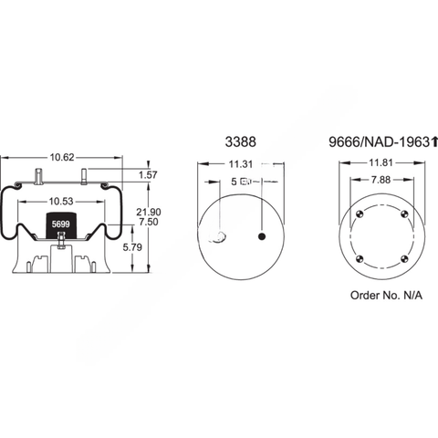 FI  W01 358 9825 AIR SPRING