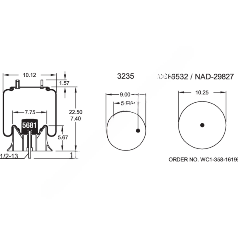 FI  W01 358 9923 AIR SPRING