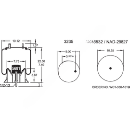 FI  W01 358 9923 AIR SPRING