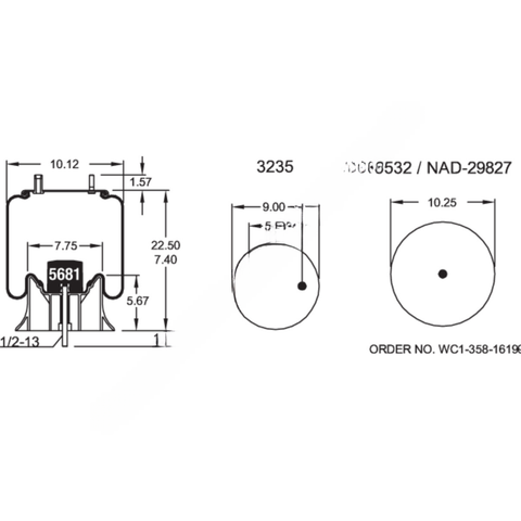 FI  W01 358 9923 AIR SPRING