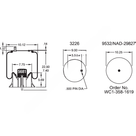 FI  W01 358 9935 AIR SPRING