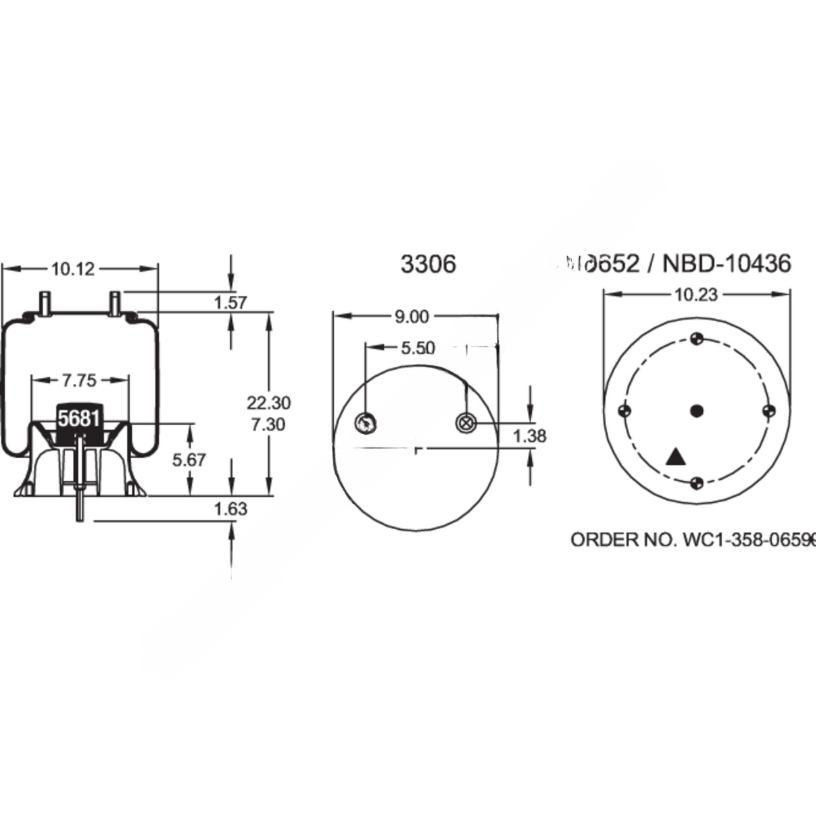 FI  W01 358 9974 AIRSPRING - 1T15M7.5 CB 2CFST PNSP