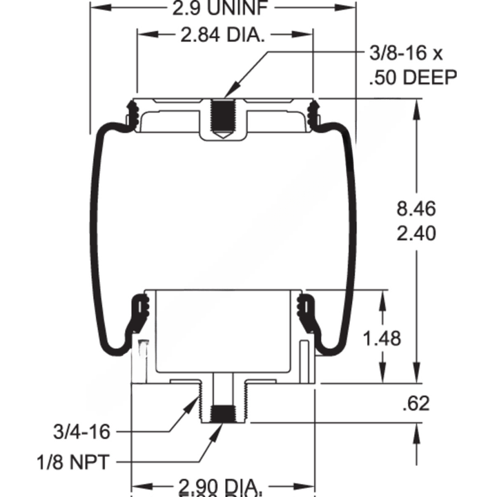 FI  W02 358 7001 SLEEVE SPRING