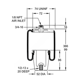 FI  W02 358 7012 SLEEVE SPRING
