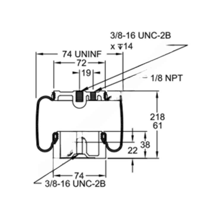 FI  W02 358 7035 SLEEVE SPRING