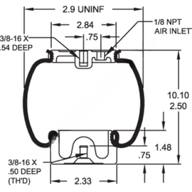 FI  W02 358 7038 SLEEVE SPRING