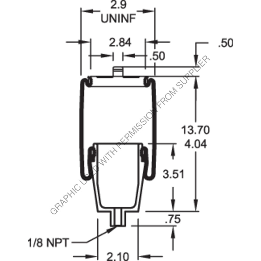 FI  W02 358 7055 SLEEVE SPRING