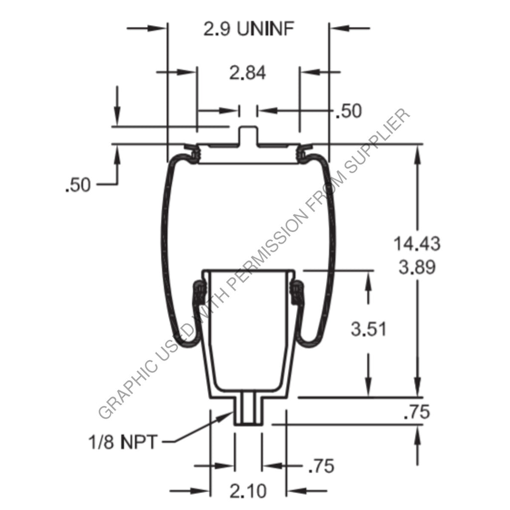 FI  W02 358 7056 SLEEVE SPRING