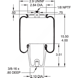 FI  W02 358 7081 SLEEVE SPRING