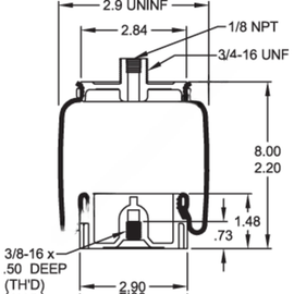 FI  W02 358 7150 SEAT AND CAB MOUNT