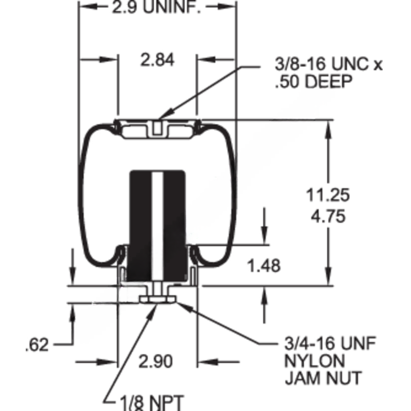 FI  W02 358 7200 SLEEVE SPRING