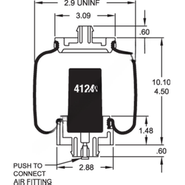 FI  W02 358 7205 AIR SPRING