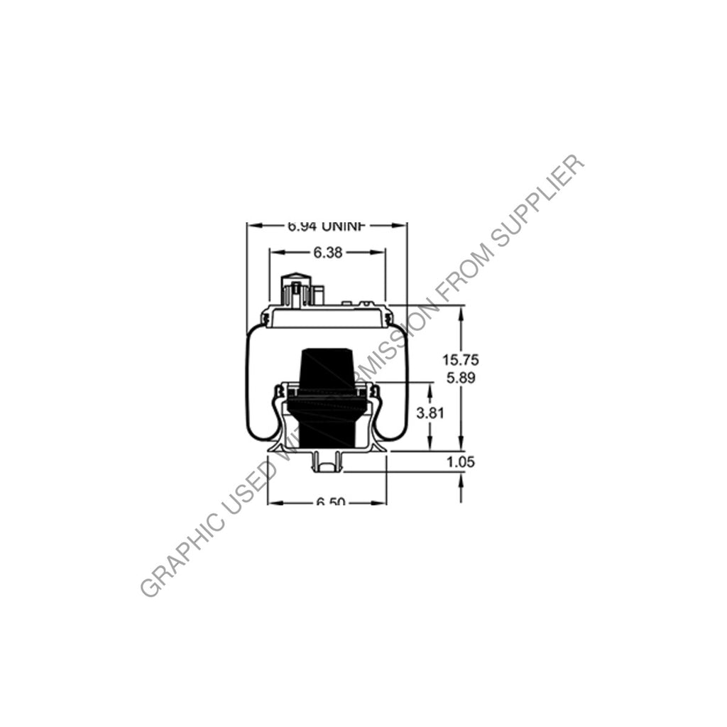 FI  W26 358 9911 REPLACEMENT AIR SPRING