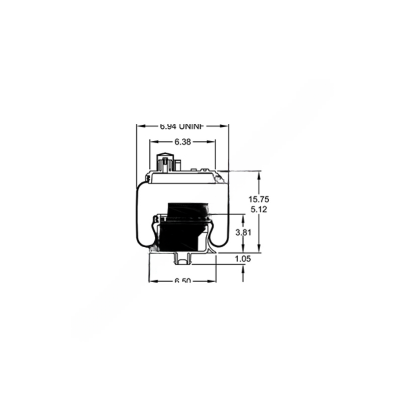 FI  W26 358 9913 AIRSPRING 170/127 FRONT