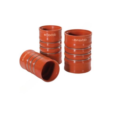 FLF FRE4070 0001 BELLOWS - RED, SILICONE / NOMEX 4X6