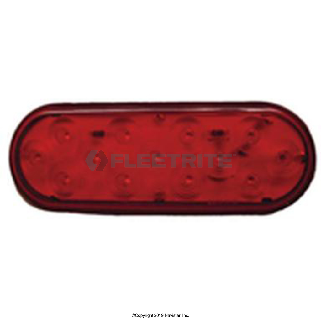 FLT223813R LIGHT LED OVL S/T/T RED 13DIOD