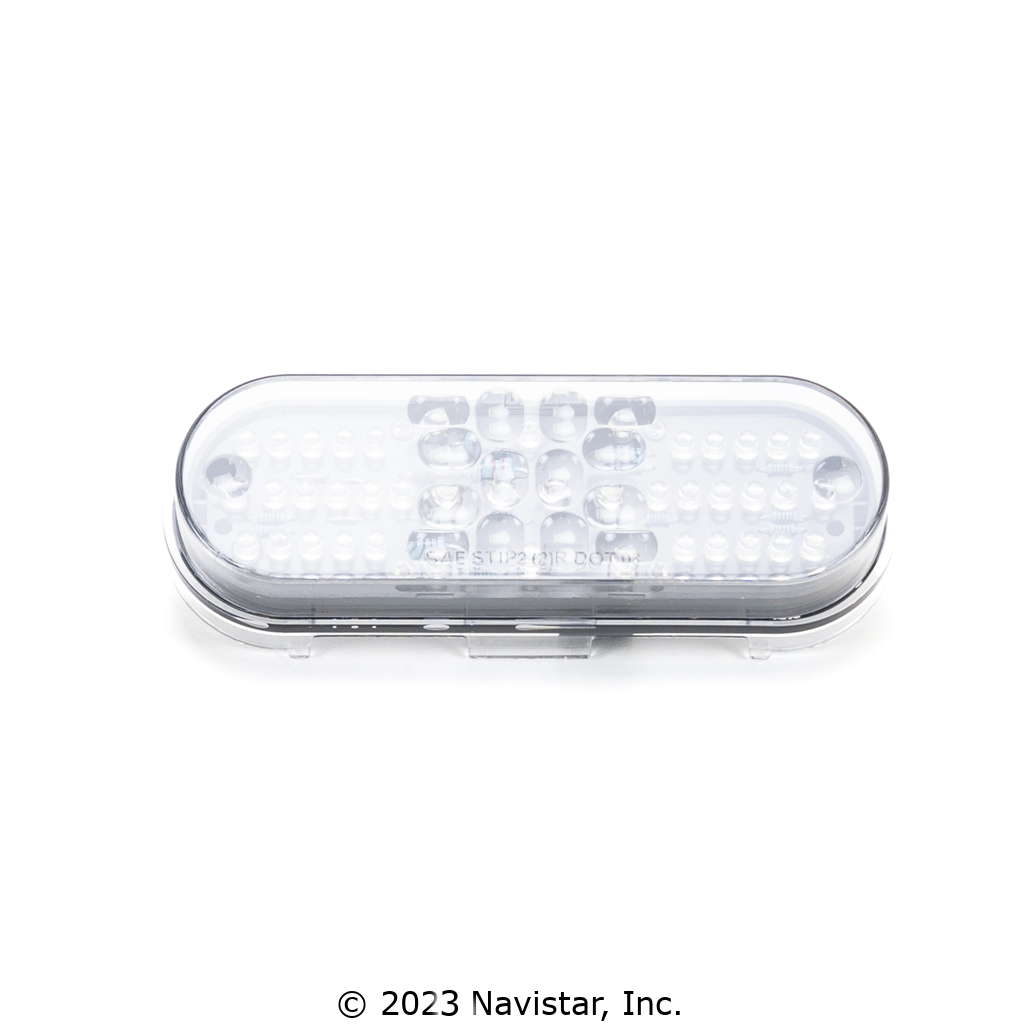 FLTBU60042W 6 WHITE OVAL BACK-UP, 42 LED