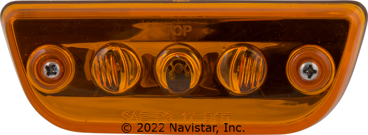 FLTCBP46003A 3 LED AMBER, PACCAR CAB MARKER