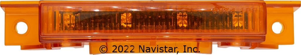 FLTCBV65004A 4 LED AMBER, VOLVO VNL CAB MAR
