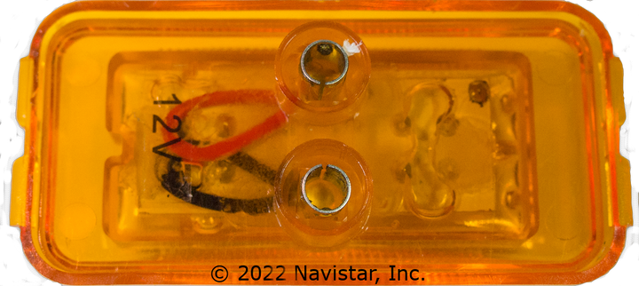 FLTCM25103A 3 LED, 2.5 AMBER, RECTANGULAR