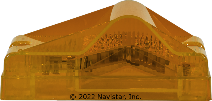 FLTCM26018A 18 LED, 2 X 6 AMBER, CLEARAN