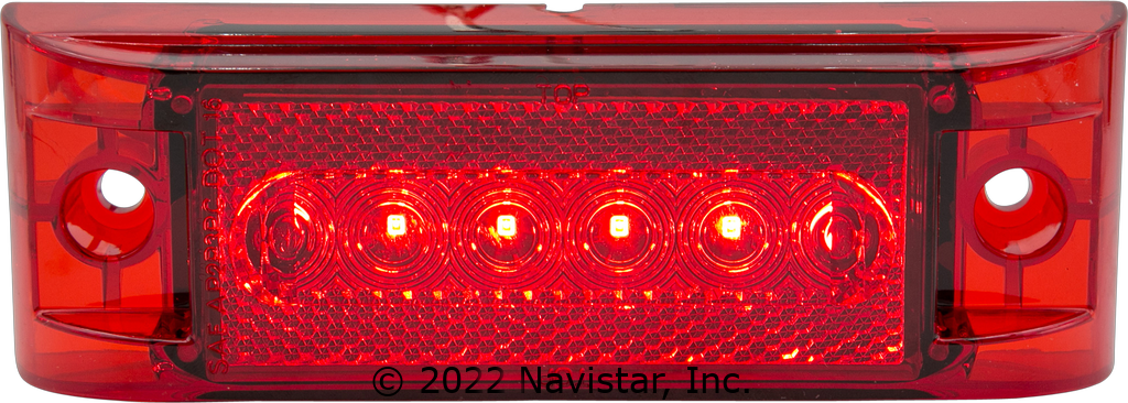 FLTCM26106R 6 LED, 2 X 6 RED, 2 WIRE CLE