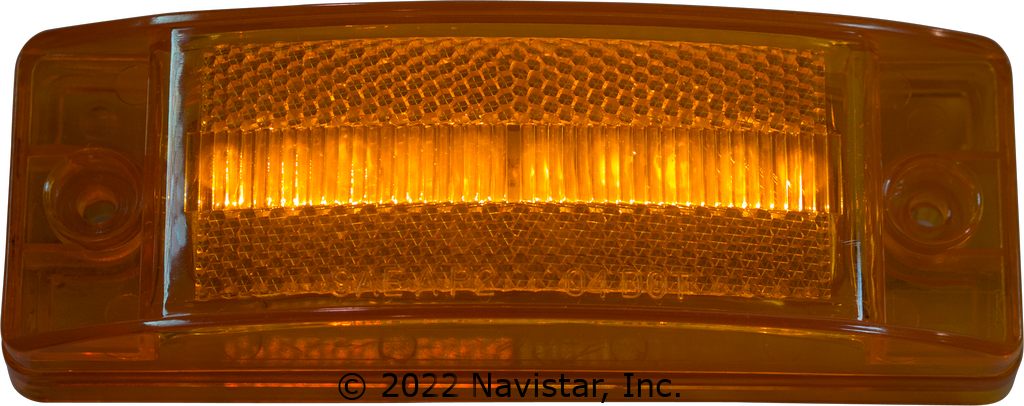 FLTCM26110A 10 LED, 2 X 6 AMBER, 2 WIRE