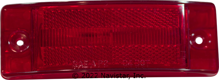 FLTCM26110R 10 LED, 2 X 6 RED, 2 WIRE CL