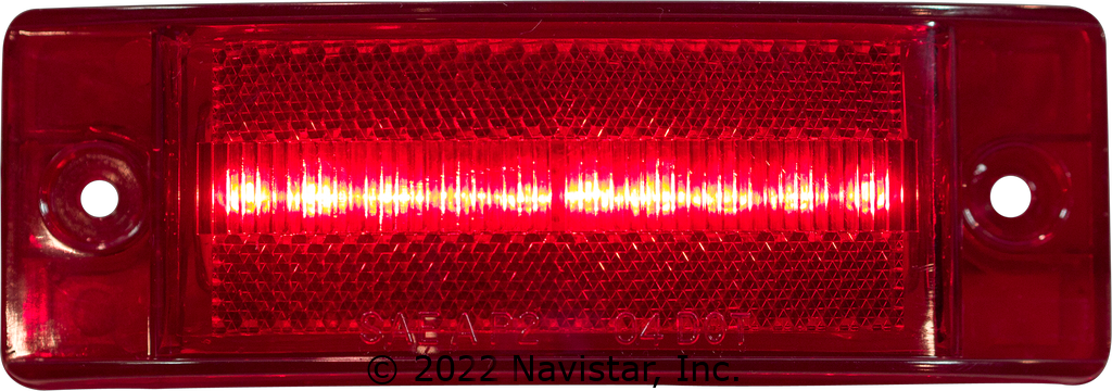 FLTCM26110R 10 LED, 2 X 6 RED, 2 WIRE CL