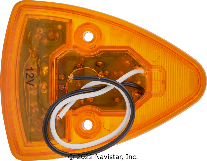 FLTCM27015A 15 LED, TRIANGULAR AMBER CLEAR