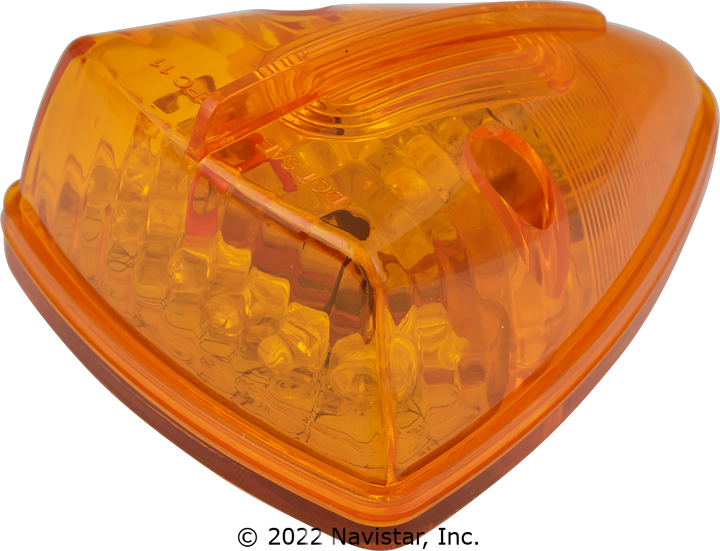 FLTCM27015A 15 LED, TRIANGULAR AMBER CLEAR